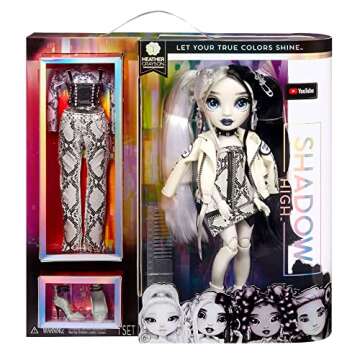 Heather Grayson Grayscale Doll with Mix & Match Outfits