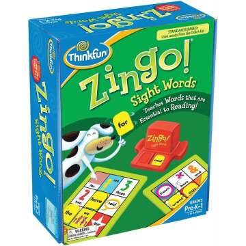 Zingo Sight Words Game - Fun for Early Readers