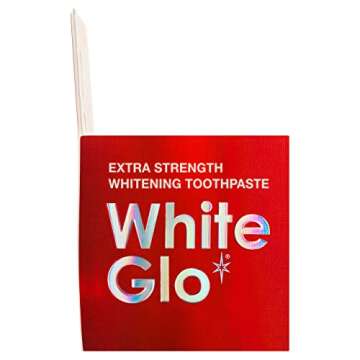 White Glo Professional Choice Teeth Whitening Toothpaste with Fluoride Protection Against Cavities, Highly Effective Whitening Formula, Low Abrasion, Developed for Actors, Actresses and Models, 5.3 oz