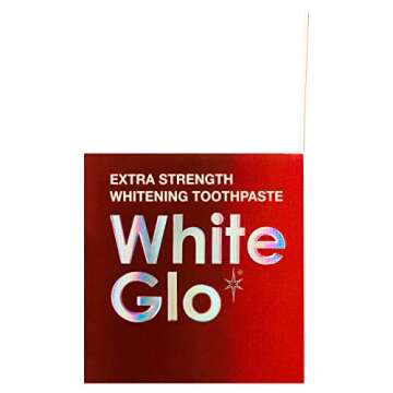 White Glo Professional Choice Teeth Whitening Toothpaste with Fluoride Protection Against Cavities, Highly Effective Whitening Formula, Low Abrasion, Developed for Actors, Actresses and Models, 5.3 oz