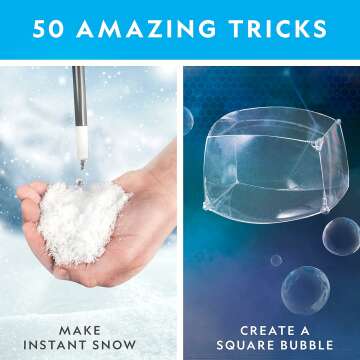 Science Magic Kit for Kids - 50 Fun Experiments