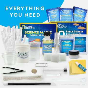 Science Magic Kit for Kids - 50 Fun Experiments