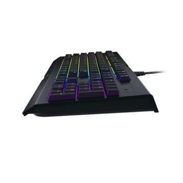 Razer Cynosa Chroma Gaming Keyboard: Individually Backlit RGB Keys - Spill-Resistant Design - Programmable Macro Functionality - Quiet & Cushioned