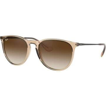 Ray-Ban Erika Round Sunglasses - Trendy UV Protection