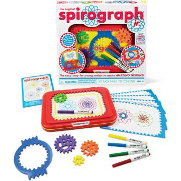 Retro Spiral Drawing Toy for Kids - Creative Fun for All Ages