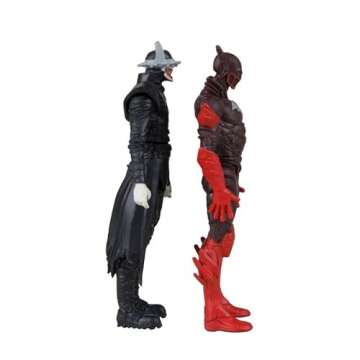 McFarlane Toys - DC Direct Page Punchers 2pk Batman Who Laughs & Red Death 3in Figures with Comic