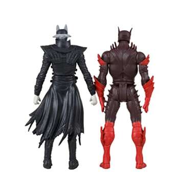 McFarlane Toys - DC Direct Page Punchers 2pk Batman Who Laughs & Red Death 3in Figures with Comic