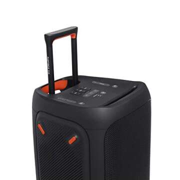 JBL PartyBox 310 - Renewed Black Bluetooth Speaker