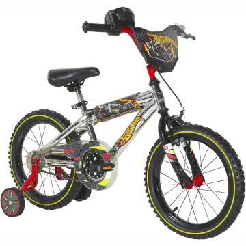 Dynacraft Hot Wheels 16" Children's Bike - Colorful, Durable & Perfect for Learning