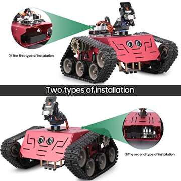 ELEGOO Conqueror Tank Kit for Arduino Robotics