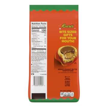 REESE'S Miniatures Milk Chocolate Peanut Butter Cups, Christmas Stocking Stuffer Candy Bulk Bag, 39.37 oz