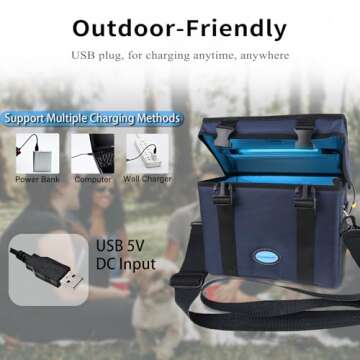 Portable UVC Cleaner Bag with Ozone & Timer