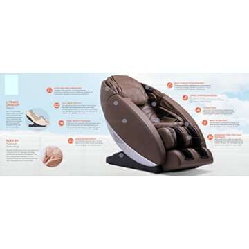 Human Touch Novo XT Zero-Gravity Ultra High Performance Full-Body 3D L-Track Massage Chair