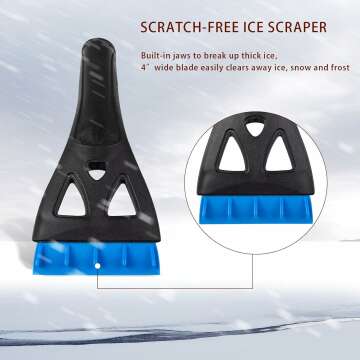 Moyidea 36" Extendable Ice Scraper for Cars & SUVs