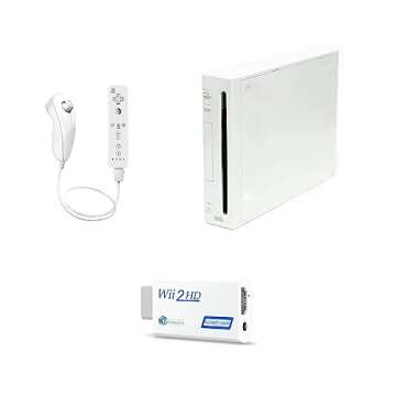 Renewed Nintendo Wii Console HDMI Bundle - Play Today!