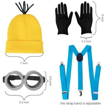 Halloween Costume Accessories Set for Adults - Get Ready!