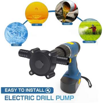 Mini Electric Drill Pump for Easy Liquid Transfers