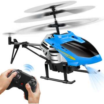 Dolanus RC Helicopter - Easy Control & Fun for All Ages