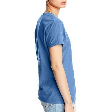 Hanes Women's Comfortblend Crewneck T-Shirt – Carolina Blue