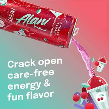 Alani Nu Cherry Slush Energy Drink - 12oz (12 Pack)