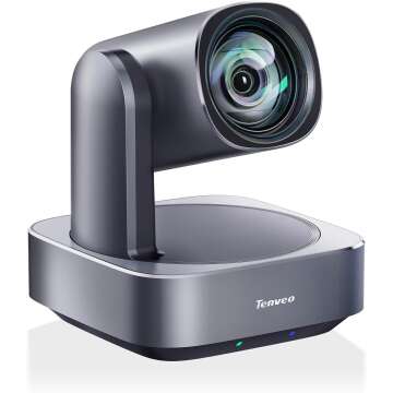 Tenveo VLoop 4K PTZ Camera - 12X Optical Zoom & Wide View