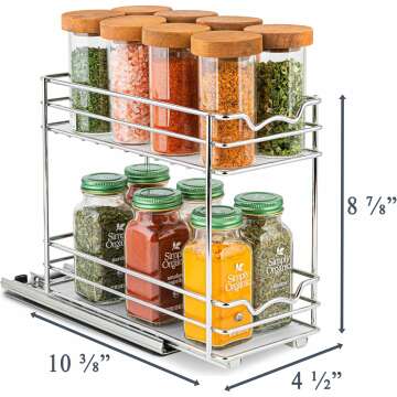 Pull Out Cabinet Organizer for Kitchen Efficiency