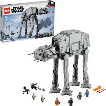 LEGO Star Wars AT-AT Walker 75288 – 40th Anniversary Set with 6 Minifigures