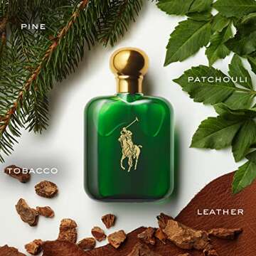 Ralph Lauren - Polo - Eau de Toilette - Men's Cologne - Woody & Spicy - With Pine, Patchouli, Leather, and Tobacco - Medium Intensity - 8 Fl Oz