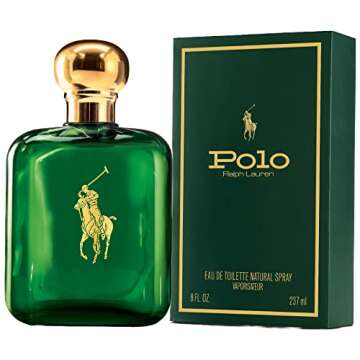 Ralph Lauren - Polo - Eau de Toilette - Men's Cologne - Woody & Spicy - With Pine, Patchouli, Leather, and Tobacco - Medium Intensity - 8 Fl Oz