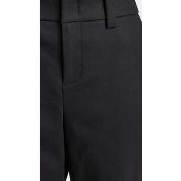 Vince Womens Utility Crop Pant, Black, 4