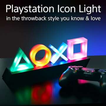 PlayStation Icons Light with 3 Light Modes - Paladone