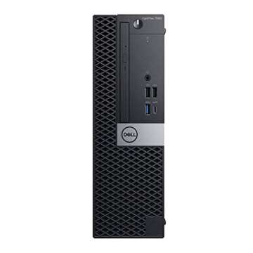 DELL Optiplex 7060 SFF Desktop Computer PC | Intel 8th Gen i7-8700 (6 Core) | 32GB DDR4 Ram New 1TB NVMe M.2 SSD | Built-in WiFi & Bluetooth | Windows 11 Pro | Wireless Keyboard & Mouse (Renewed)