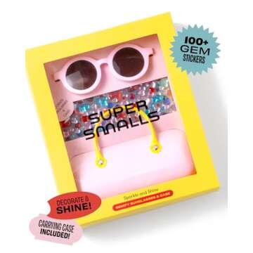 Super Smalls Sparkle and Shine Gemify™ Sunglasses & Case for Kids