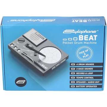 Stylophone Beat: Compact 4 Kit Drum Machine