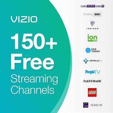 VIZIO 50 Inch 4K Smart TV with AirPlay & Chromecast