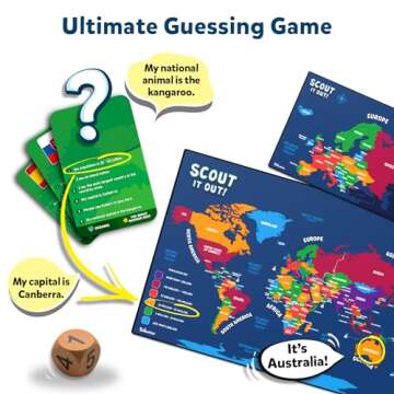 Skillmatics Board Game - Scout It Out, Guessing & Trivia Game for Families, Educational Toys, Card Games for Kids, Teens and Adults, Gifts for Boys and Girls Ages 7, 8, 9 and Up