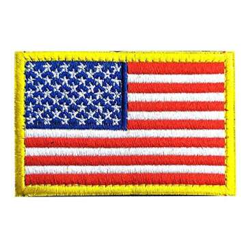 American Flag South Korea Flag Patch, Antrix 2 Pack American Flag Korea Flag Patch Military Tactical Flag Patches