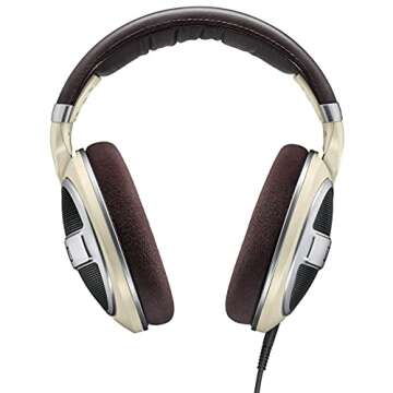 Sennheiser Consumer Audio HD 599 Open Back Headphone, Ivory