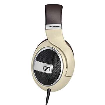 Sennheiser Consumer Audio HD 599 Open Back Headphone, Ivory