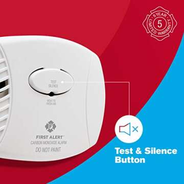 First Alert CO400 Carbon Monoxide Detector 6-Pack