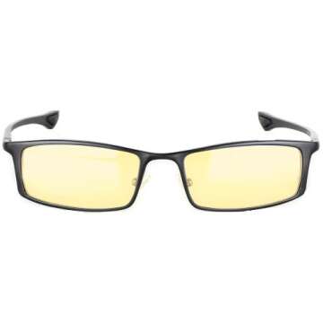 Gunnar Optiks Phenom computer gaming glasses - block blue light, Anti-glare and minimize digital eye strain - Perform better, target objects on screen easier, prevent headaches, sleep better, reduce eye fatigue