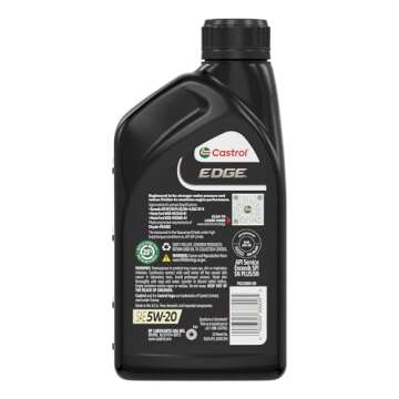 Castrol EDGE 5W-20 Synthetic Oil - 6 Quarts