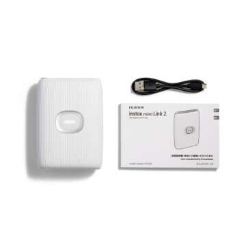 Fujifilm Instax Mini Link 2 Smartphone Printer - Clay White