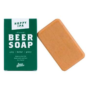 Swag Brewery BOOZY SOAP - Great Gift for Wine, Whiskey, and Beer Drinkers -Made in USA- (3-Pack (Wine + Whiskey + Beer))