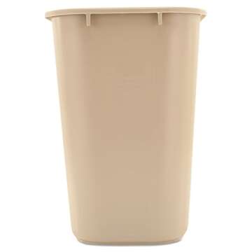 Rubbermaid Commercial Products Resin Wastebasket/Trash Can