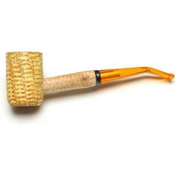 Missouri Meerschaum - Legend Corn Cob Tobacco Pipe - 5th Avenue, Bent Bit