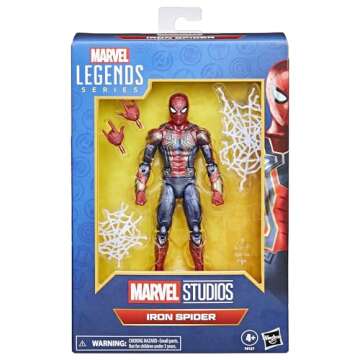 Marvel Legends Series Iron Spider, Avengers: Endgame Collectible 6 Inch Spider-Man Action Figure