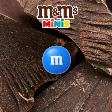 M&M'S MINIS Full Size Milk Chocolate Candy Bulk Pack, 1.08 Ounce (Pack of 24)