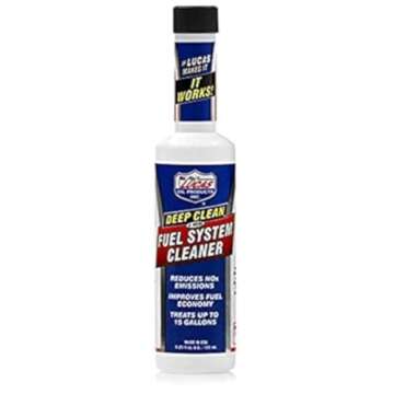 Lucas Oil Deep Clean Fuel System Cleaner, 5.25 Ounce (10669)