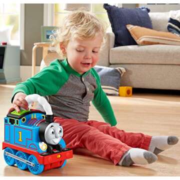 Thomas & Friends Toddler Toy Train Storytime Thomas with Lights Music Games & Interactive Stories for Preschool Kids Ages 2+ Years